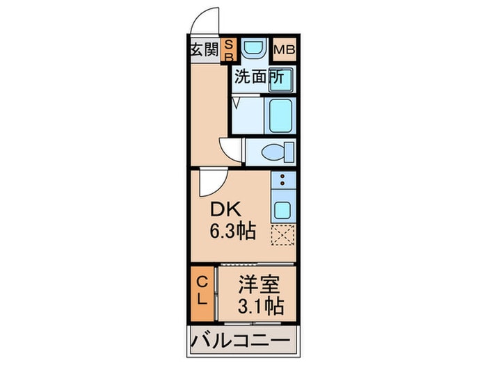 間取り図 ヴェレーナ北本町