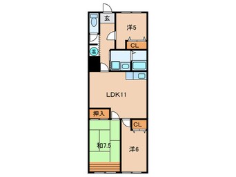 間取図 炭市ビル