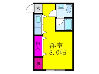間取図 リバ－サイド光栄