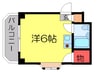 ハイム旭町 1Rの間取り