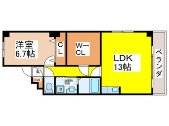 間取図 サンライズ住吉