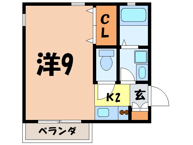 間取り図 グリーンネスハイツⅡ