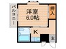 フロンティア長尾Ⅱ 1Kの間取り