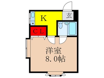間取図 中川マンションⅡ