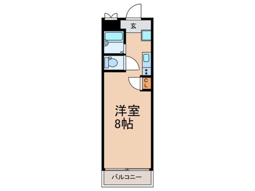 間取図 ビュ－ライフ六甲　東棟