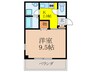 ファミ－ユ千里 1Kの間取り