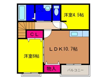 間取図 メゾンカルム