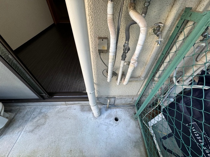 洗濯機置場 ON ハイツ 甲東園