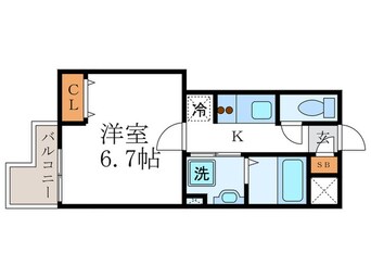 間取図 レンジ御池