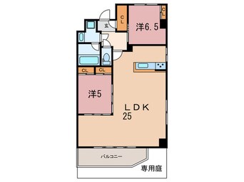 間取図 スプランディッド西宮北口