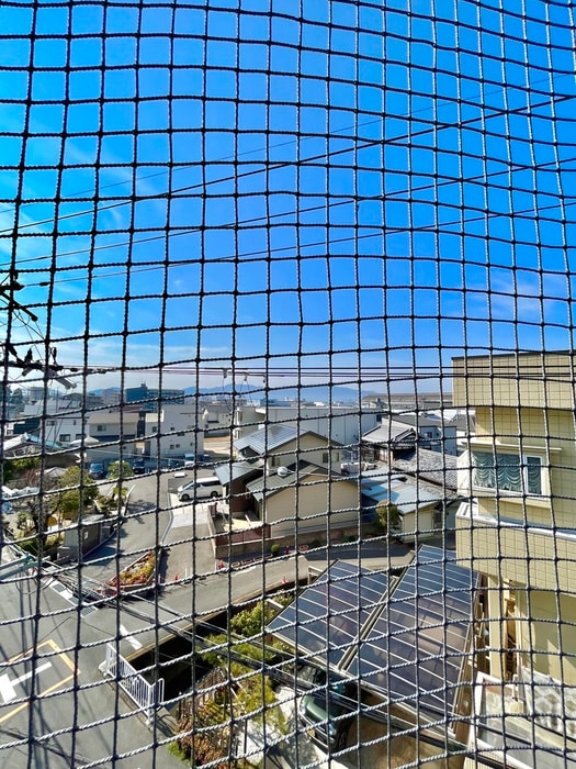 室内からの展望 ソレイユヤマダ