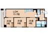 ヴィラ御所南 3LDKの間取り