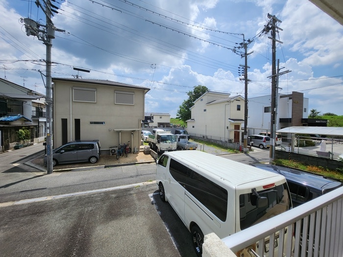 室内からの展望 アンフィニィ･庄Ⅱ