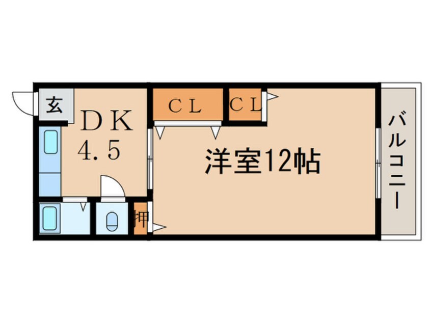 間取図 グリーンヒル住吉山手