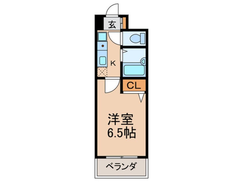 間取図 HOPE CITY 天神橋 C棟