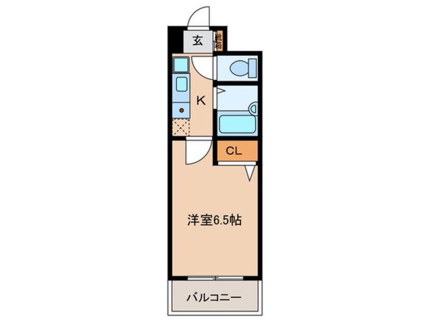 間取図 HOPE CITY 天神橋 C棟