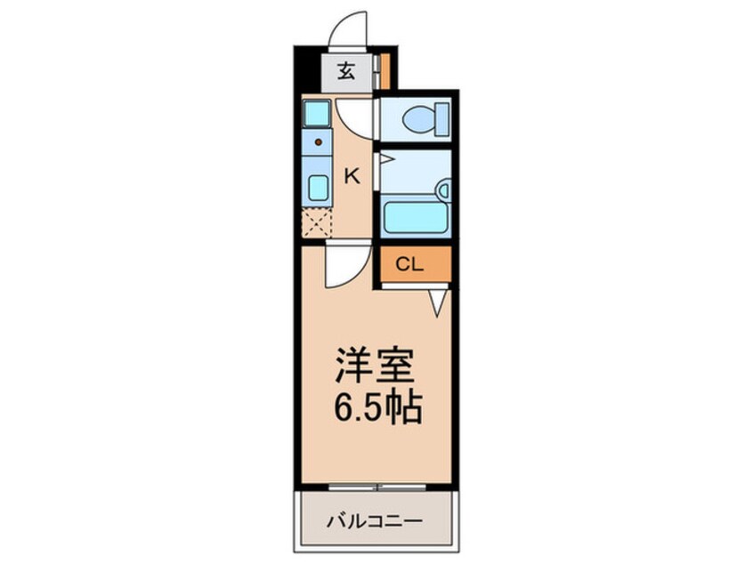 間取図 HOPE CITY 天神橋 C棟