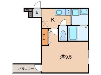 間取図 フジパレス西立花Ⅴ番館