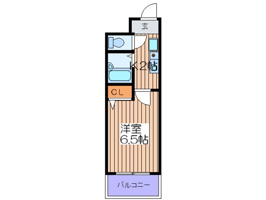 間取図 HOPE CITY 天神橋 B棟