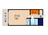 センチュリ－コ－ポ 1Rの間取り