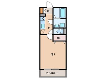 間取図 ルネ　ドール　マノ