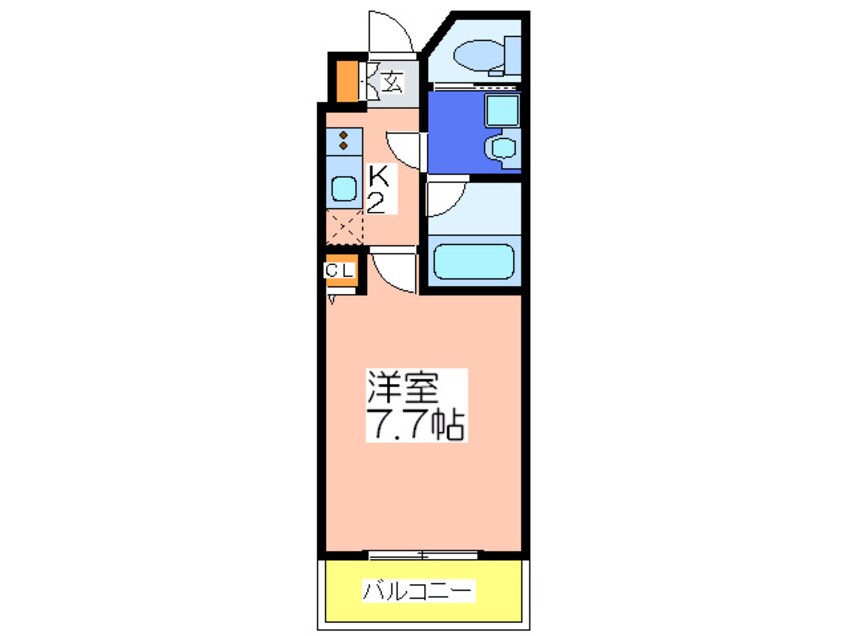 間取図 エスティメゾン京橋