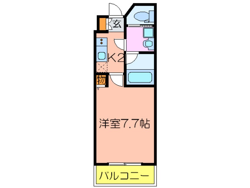 間取図 エスティメゾン京橋