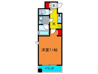 間取図 エスティメゾン京橋