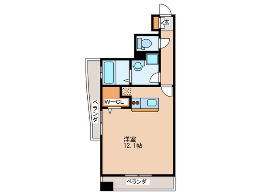 間取図 エスティメゾン京橋