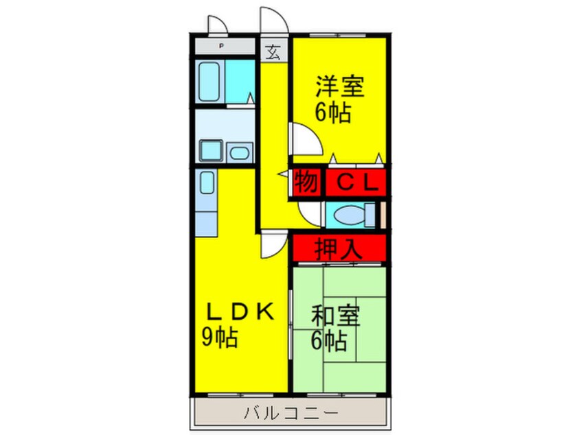 間取図 ア－バンヴィラ