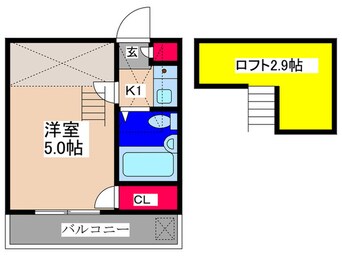 間取図 ハッピ－ヒルズ喜里川