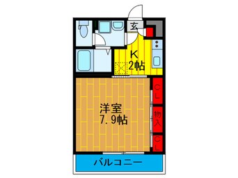 間取図 リブリ・カルム大日