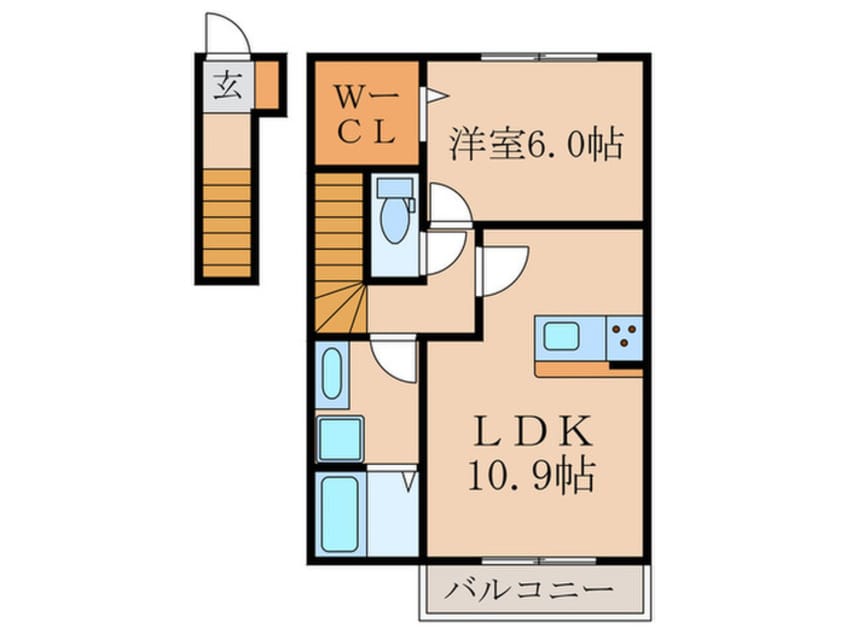 間取図 グランドヴィラ瓦町