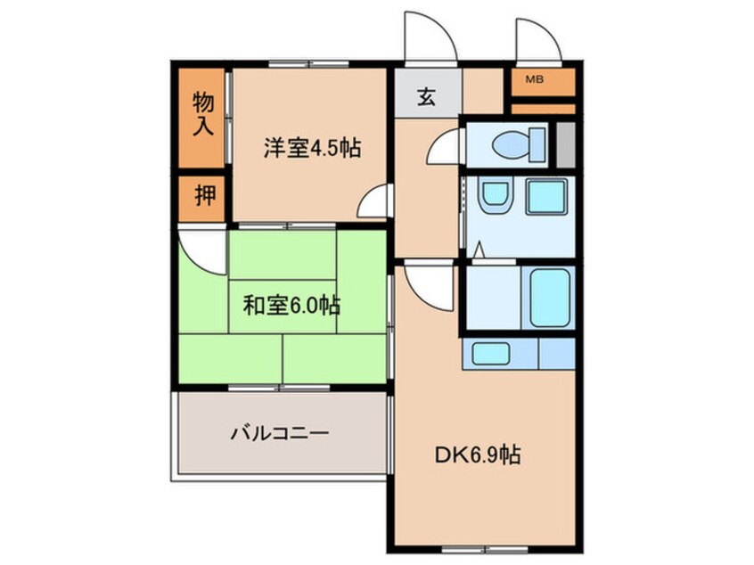 間取図 エクセルＯＧＭ