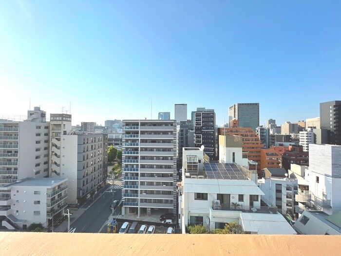 室内からの展望 アスリ－ト新大阪Ⅱ番館