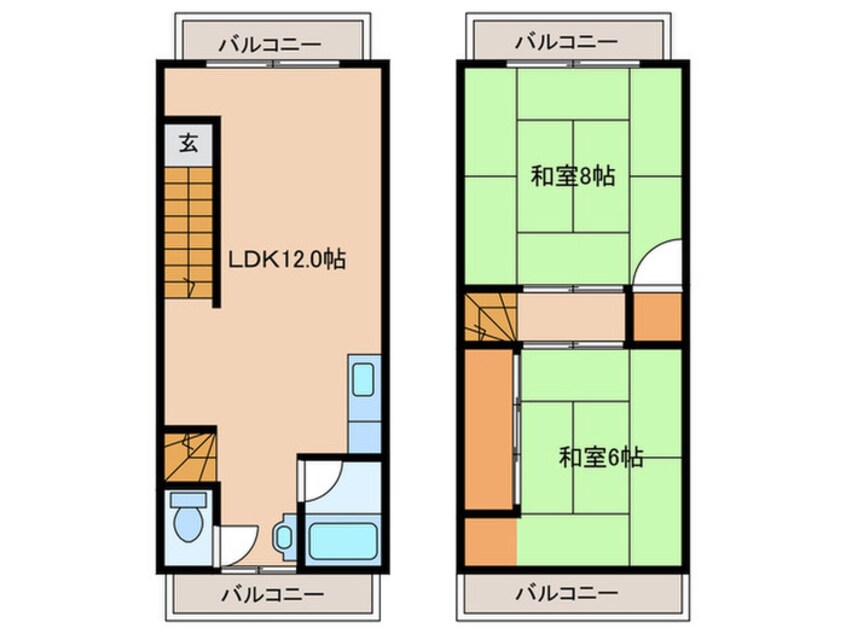 間取図 林　住宅