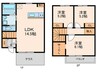 KYO STAGE KAZA 3LDKの間取り