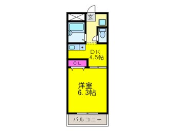 間取図 グリーンヒルズ