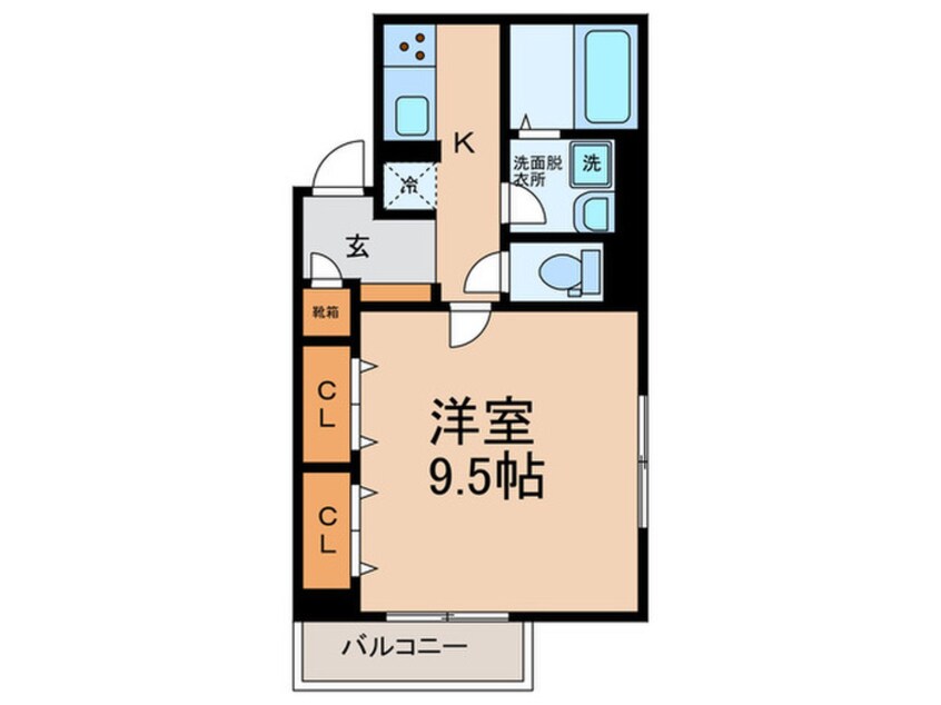 間取図 グレ－スメゾン泉佐野