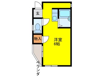 間取図 プチシャトー清水