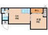 ジョイマンション 1DKの間取り