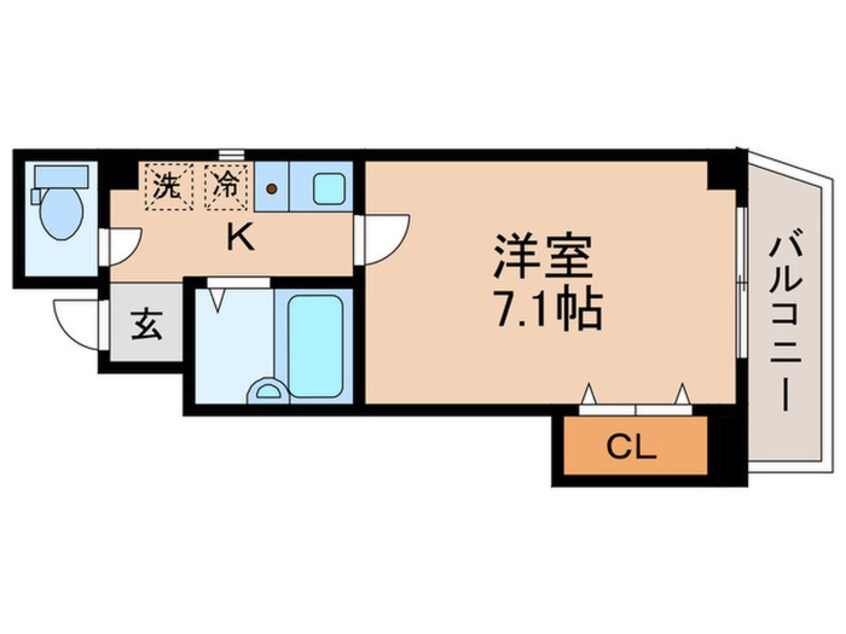 間取図 ボヌールＫ