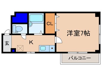 間取図 ボヌールＫ