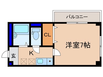 間取図 ボヌールＫ