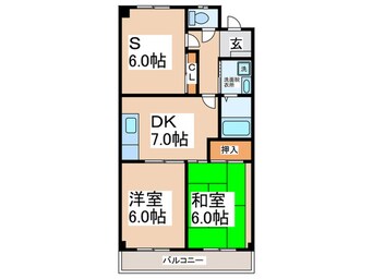 間取図 サンシード