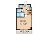 ストリ－ム江坂 1Kの間取り