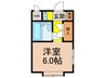 ＦＵＪＩ ＨＯＵＳＥ 1Rの間取り
