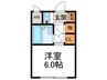 ＦＵＪＩ ＨＯＵＳＥ 1Rの間取り