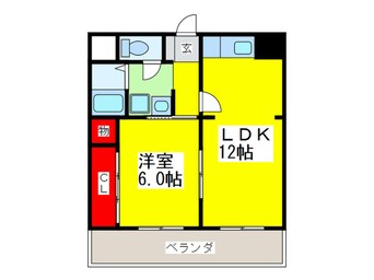 間取図 大正メゾン