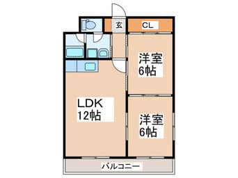 間取図 大正メゾン